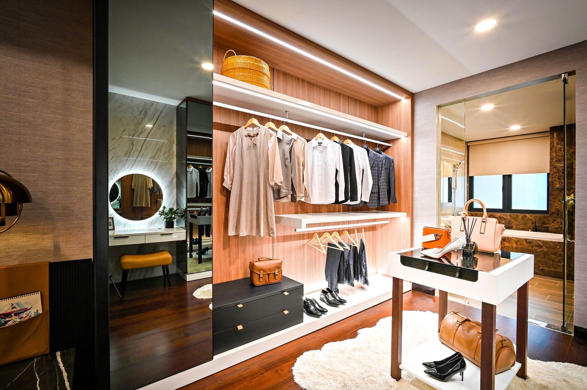 Wardrobe — Mahogany